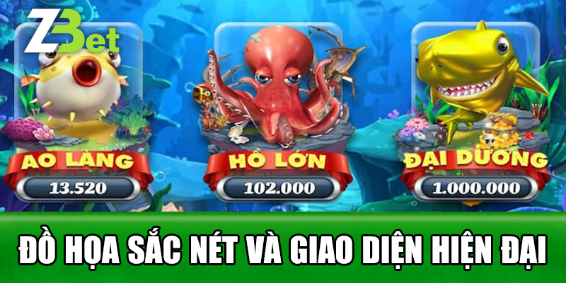 Đồ họa sắc nét và giao diện hiện đại