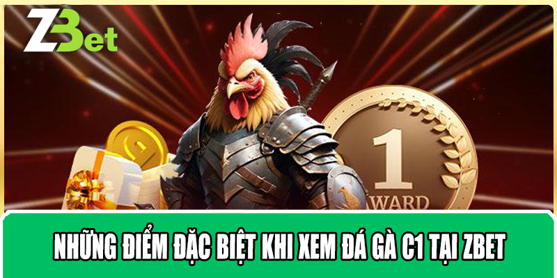 Những Điểm Đặc Biệt Khi Xem Đá Gà C1 Tại ZBET